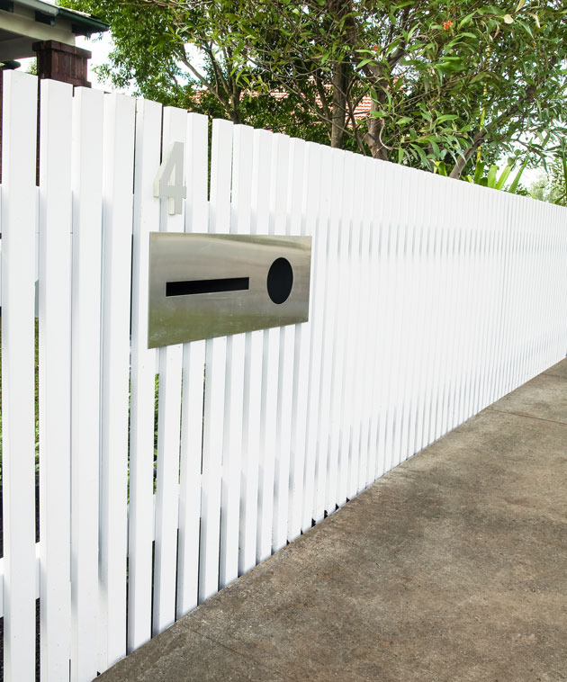 How to build a picket fence and letterbox | Better Homes 
