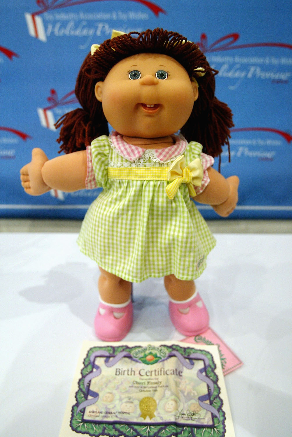 cabbage patch toddler