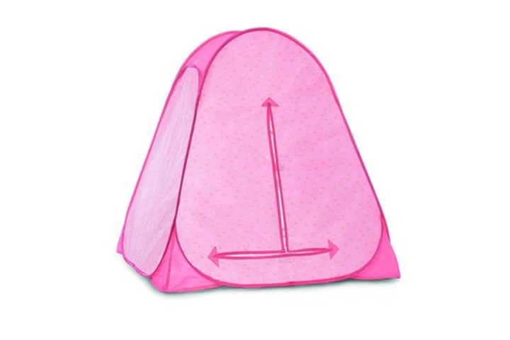 Pink tent