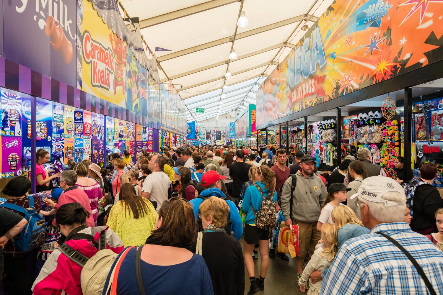 The Sydney Easter Show is cancelled, but the showbags still go on