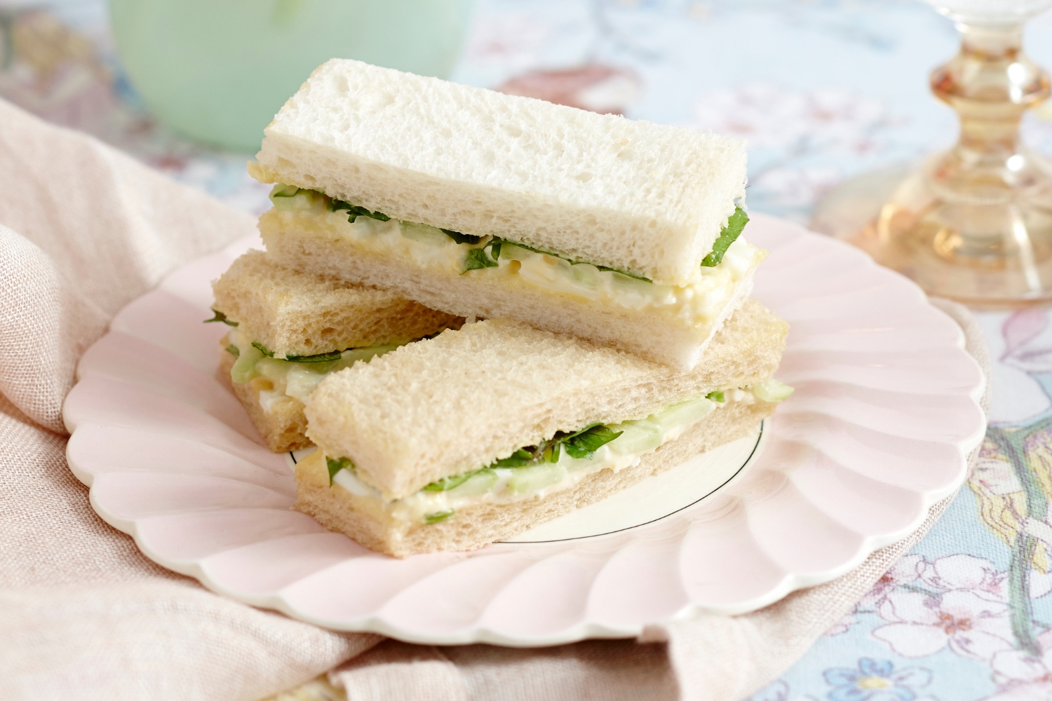 Cucumber And Egg Sandwiches Recipe Recipe | Better Homes and Gardens