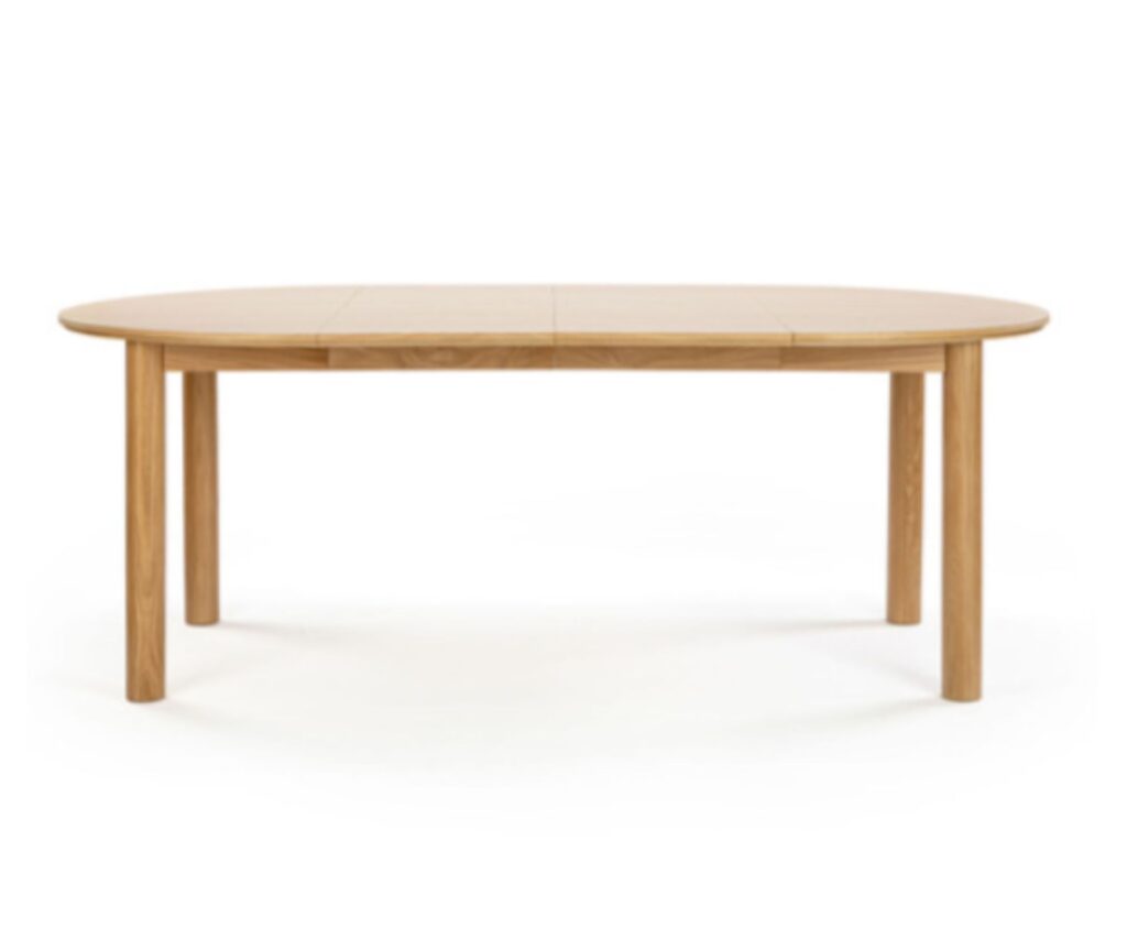 simple wooden dining table