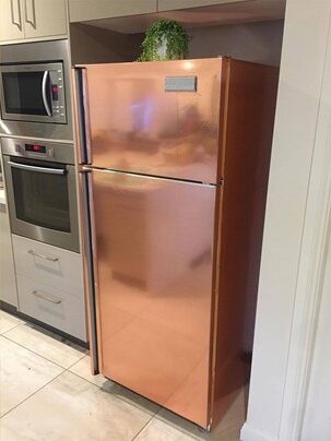 Kmart Vinyl Fridge Hack