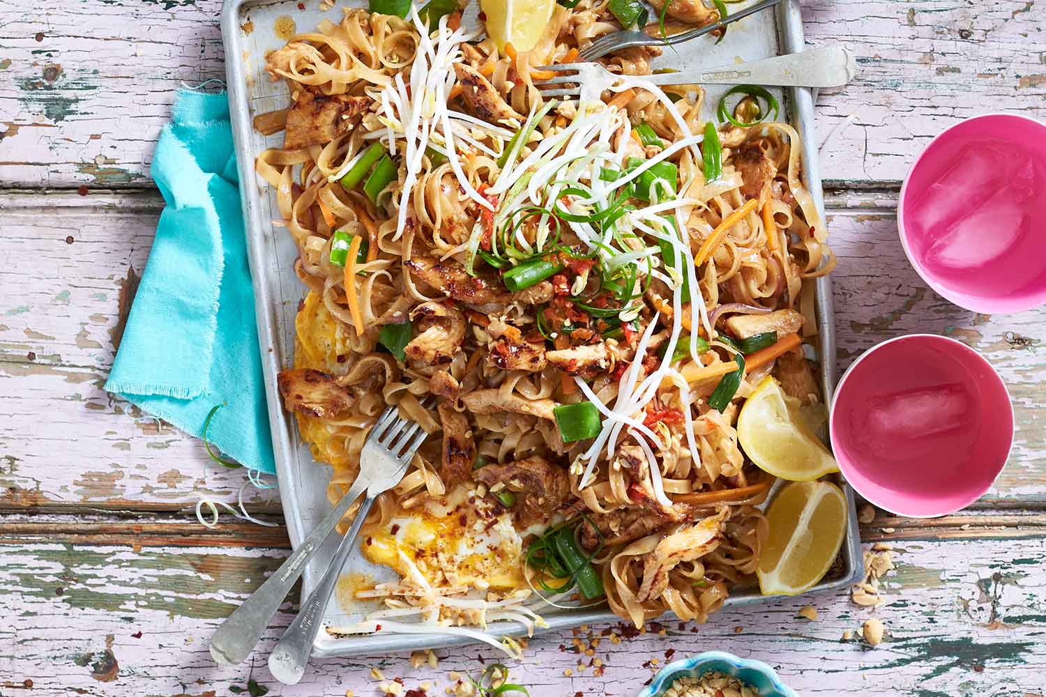 Chicken Pad Thai.