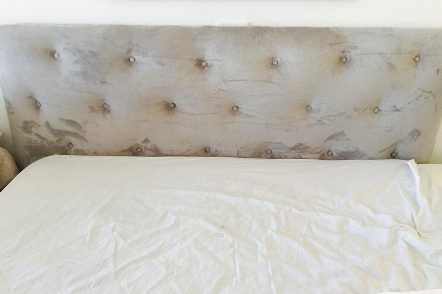 Kmart mum's DIY upholstered bedhead hack cost $14 | Better Homes and ...