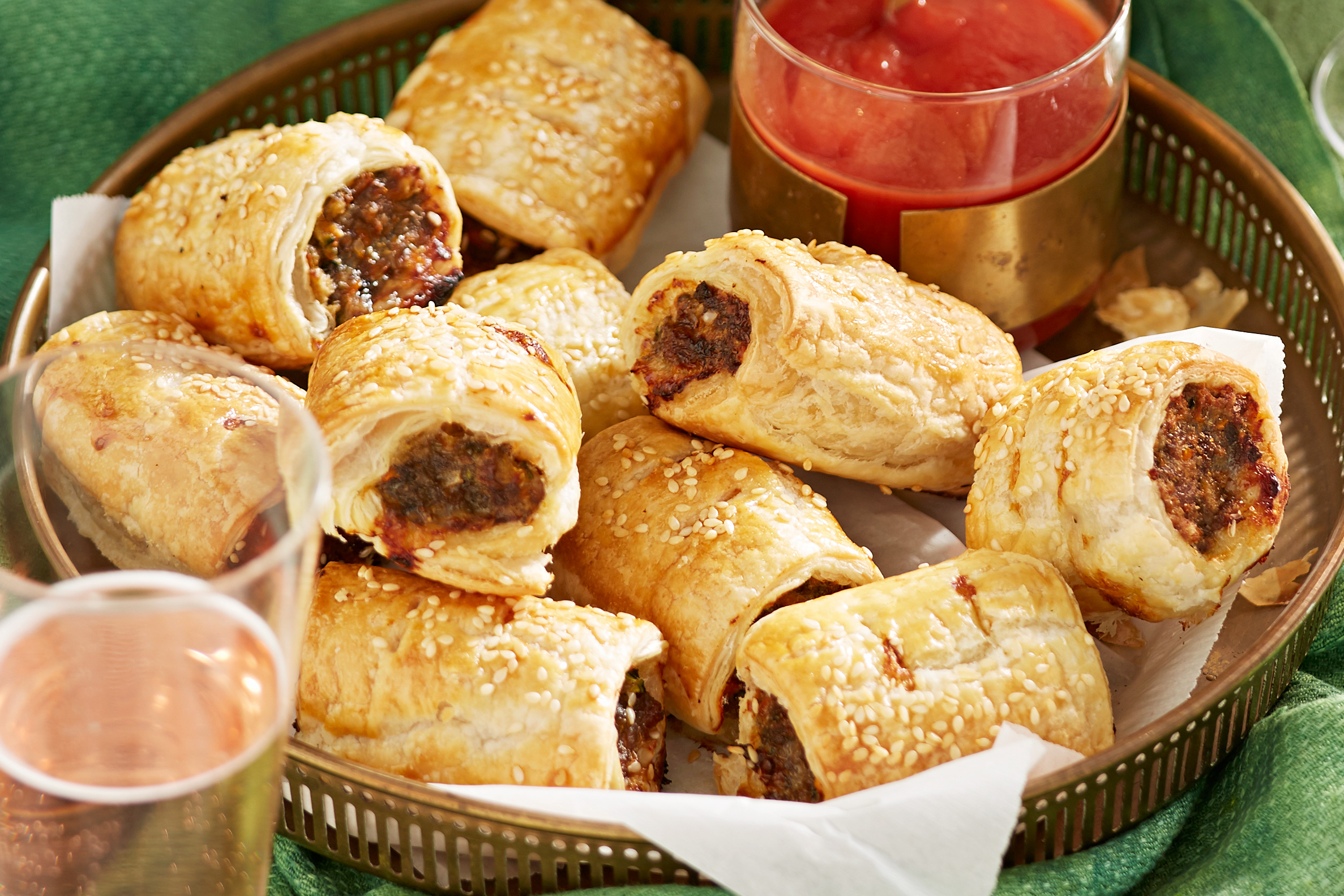 Karen Martini’s sausage rolls