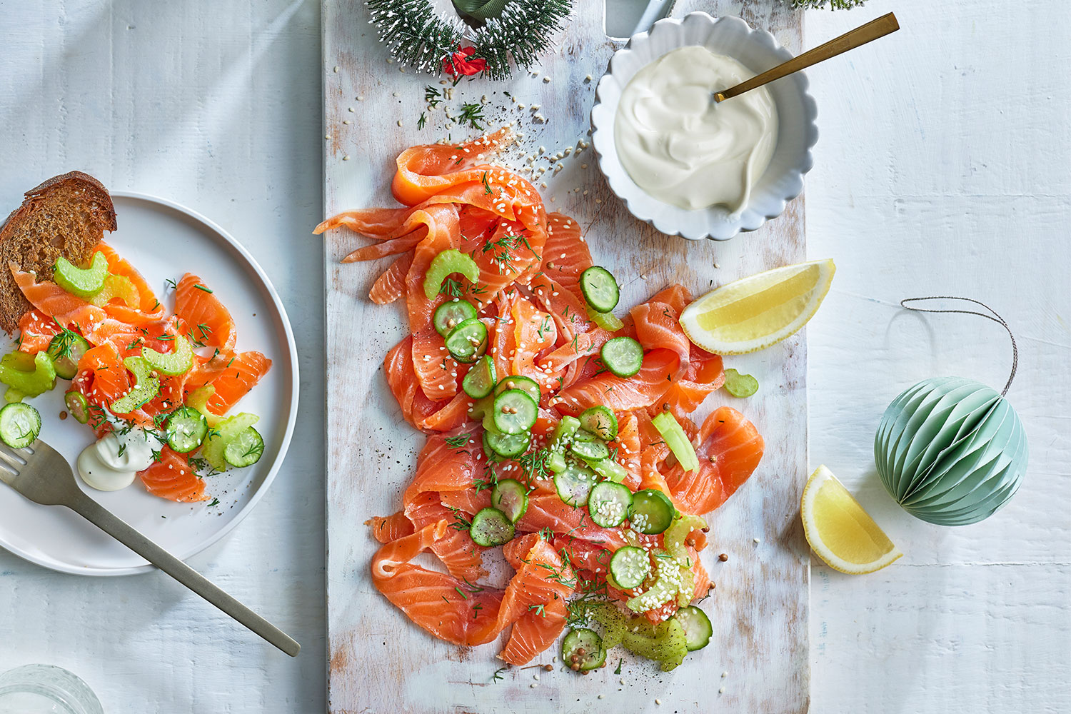 Cheat's salmon gravlax recipe Recipe | Better Homes and Gardens