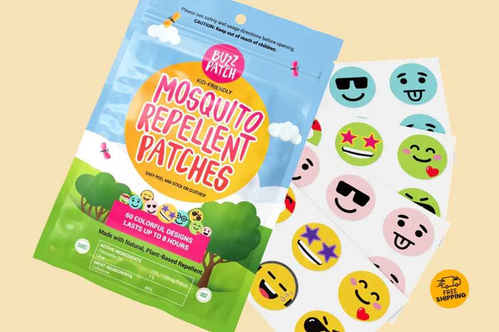 buzz patch mosquito repellent stickers